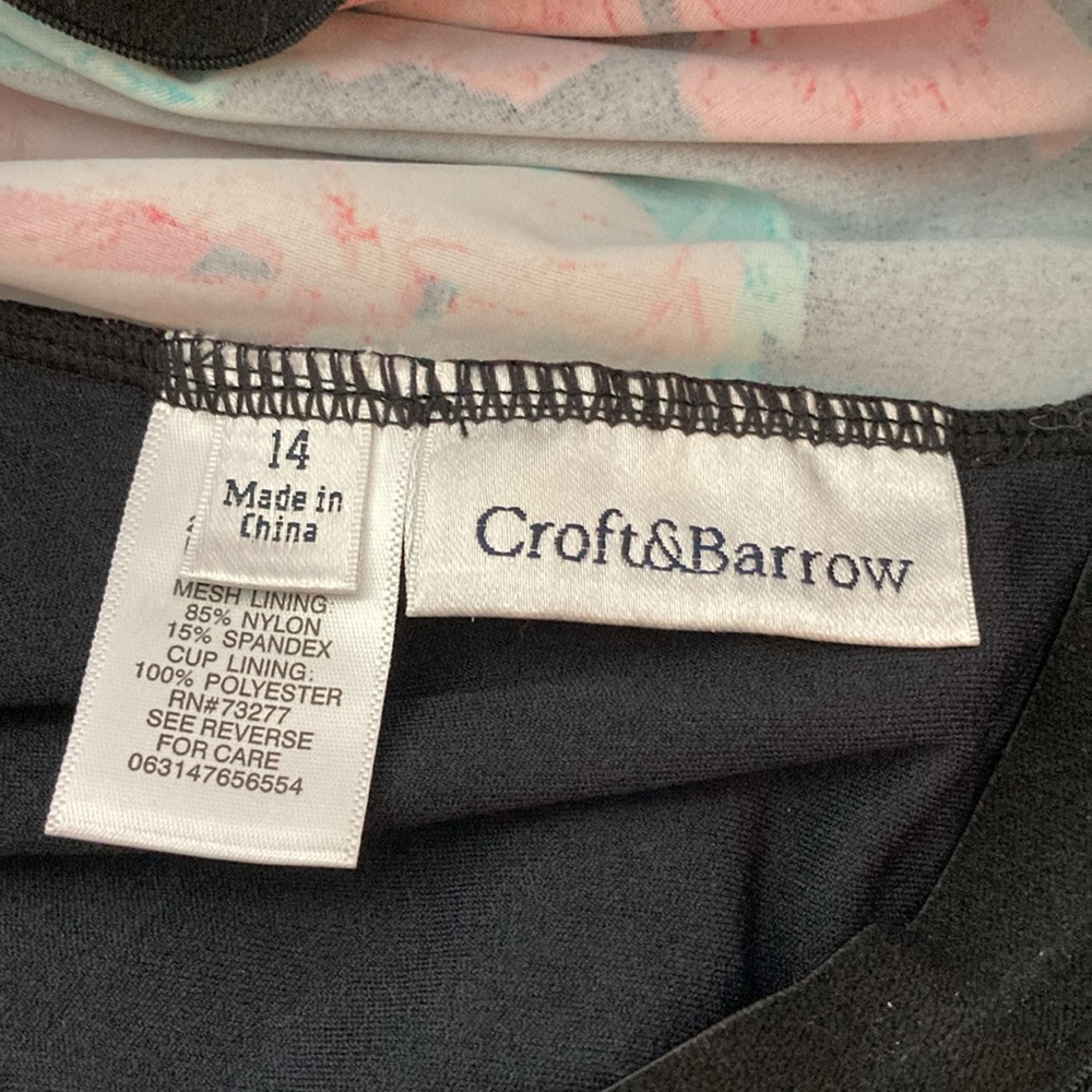 Croft&Barrow tankini - Picture 3 of 4